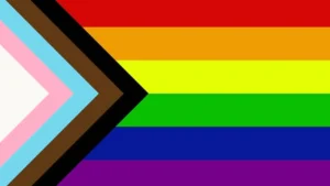 Progress Pride flag, Upper Canada Counselling and Wellness is an ally of the 2SLGBTQIA+ community