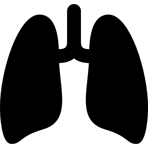 Icon representing breathing and relaxation support in counselling